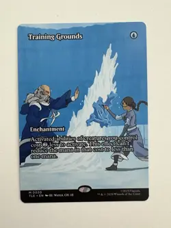 Training Grounds Screenshot Borderless MTG Magic the Gathering Card NM Mint TLA - Image 1
