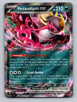 Prize Pack Series Cards #038/064 Fezandipiti ex - Image 1