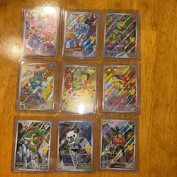 Complete Series 2 First Partner Illustration Set Of 9 Cards NM - Image 1