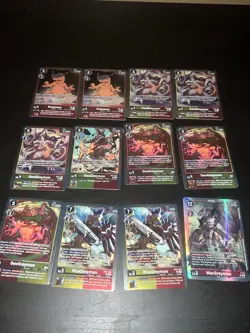Digimon Card Game Agumon Variety Foil 71 Card Lot - Image 2
