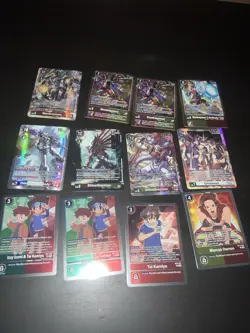 Digimon Card Game Agumon Variety Foil 71 Card Lot - Image 3