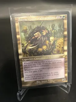 Sarva, Queen Of The Golgari Ravnica Remastered Card 381 Foil. Retro. - Image 2