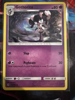 Pokemon Gothita Gothorita Lot 6 Cards Reverse Holo NM - Image 5