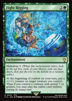 Magic The Gathering MTG FIGHT RIGGING Final Fantasy NM Near Mint - Image 1