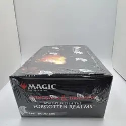 MTG Adventures in the Forgotten Realms Draft Booster Box Sealed AFR - Image 3