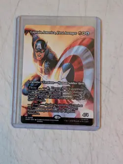 Magic Marvel Super Heroes MAR M 88 Captain America, First Avenger - Image 1