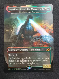 Godzilla, King of the Monsters - Foil - Ikoria: Lair of Behemoths *NM* MTG - Image 1