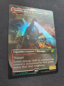 Godzilla, King of the Monsters - Foil - Ikoria: Lair of Behemoths *NM* MTG - Image 2