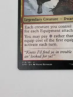 Bruenor Battlehammer 219 Adventures in the Forgotten Realms Magic MJB - Image 5