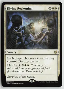 Divine Reckoning Lightly Played 62 Commander 2019 MTG - Image 1