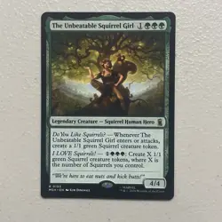 Magic: The Gathering The Unbeatable Squirrel Girl 0193 Rare Green 4/4 Regular Nm - Image 1