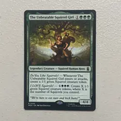 Magic: The Gathering The Unbeatable Squirrel Girl 0193 Rare Green 4/4 Regular Nm - Image 2