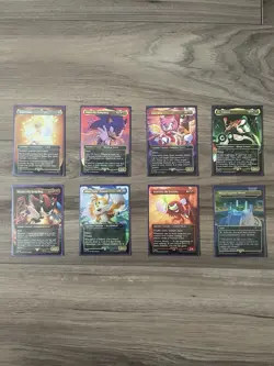 Magic the Gathering Sonic Secret Lair - Image 1
