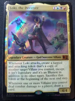 Loki, the Deceiver (Surge Foil) Commander: Marvel Super Heroes Foil - Image 1