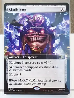 Skullclamp (Extended Art) R Commander: Marvel Super Heroes 451 NM - Image 1