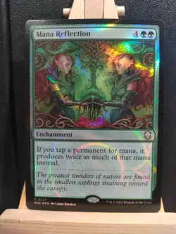 Mana Reflection - Ripple Foil - Modern Horizens 3 Commander - NM - MTG - Image 1