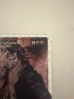 Casey Jones, Vigilante 0296 Fracture Foil Holo Rare TMNT Legendary 4/3 MTG - Image 4