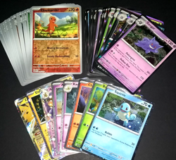 POKEMON SCARLET & VIOLET 151 LOT - 24 HOLO RARES + 25 REVERSE HOLOS + 8 PROMOS - Image 1