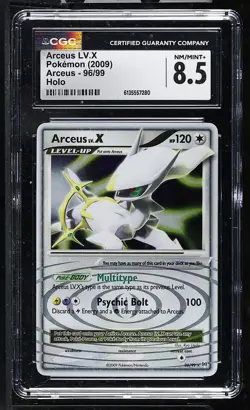 ARCEUS LV.X Platinum Arceus Holo Rare #96 CGC 8.5 Pokemon - Image 1