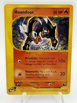 Houndour - 66/144 Skyridge - Pokemon TCG - eReader Card - Image 2