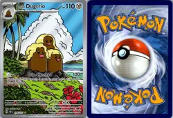 ALOLAN DUGTRIO 208/191 ILLUSTRATION RARE SURGING SPARKS HOLO - Image 3