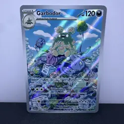 Pokemon TCG Garbodor Paradox Rift 204/182 Illustration Rare - Image 1