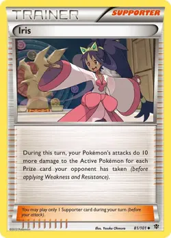 MP Iris [Plasma Blast 81/101] Uncommon Pokemon TCG - Image 1
