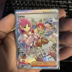 Lacey 172 Stellar Crown Trainers Sir Scarlet & Violet Pokemon Gem Mint - Image 1
