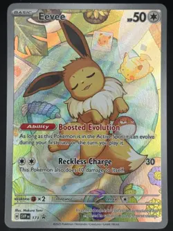 EEVEE 173 HOLO PROMO SCARLET & VIOLET PROMO POKEMON NM/M - Image 1