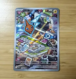 The Pokemon Company Rotom 197/182 SV10 Destined Rivals Holo IR EN 60 HP - Image 1