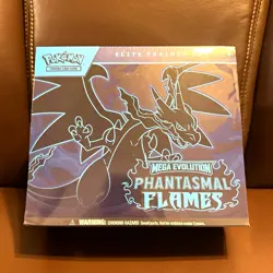 Pokemon Phantasmal Flames ETB Factory Sealed - Box & Seal Damage Read - Image 1