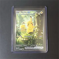 Pokemon Company Pikachu ex 276/217 Secret Rare Full Art Holo - Image 1