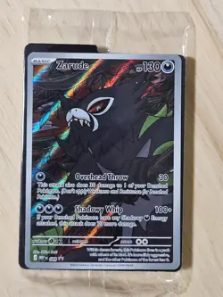 ZARUDE MEP 088 HOLO MEGA EVOLUTION PROMO POKEMON SEALED ETB PROMO - Image 1