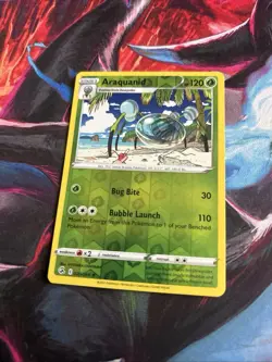 Araquanid 20/264 Pokemon TCG SW&SH Fusion Strike Reverse Holo Rare NM - Image 1