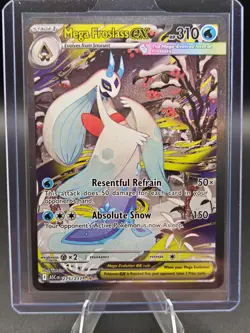 Pokemon Mega Froslass ex 275/217 SIR NM/M - Image 1