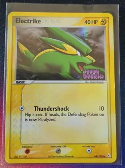 Pokemon Electrike 64/110 Ex Holon Phantoms Reverse Holo Stamped - Image 1