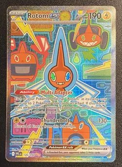 Rotom ex 126/094 Pokemon TCG ME Phantasmal Flames Special Illustration Rare NM* - Image 1