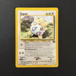 Pokemon TCG Togepi 30 Wizards Black Star Promos - LP - Image 1