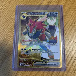 N's Zoroark ex 189/159 Hyper Rare Journey Together Pokemon NM - Image 1