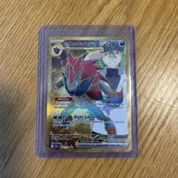 N's Zoroark ex 189/159 Hyper Rare Journey Together Pokemon NM - Image 2