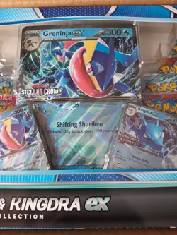 NEW! POKEMON GRENINJA EX / KINGDRA EX COLLECTION BOX SEALED - Post Now - Image 2