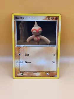 Pokemon TCG Cards: Baltoy 43/106 EX Emerald Vintage 2005 Card LP - Image 2