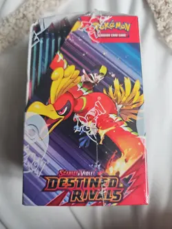 Pokemon TCG Scarlet & Violet Destined Rivals Half Booster Box, 18 Packs, Sealed - Image 2