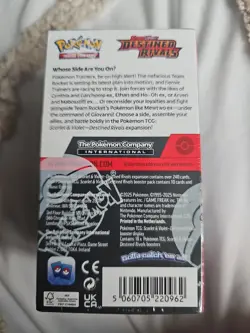 Pokemon TCG Scarlet & Violet Destined Rivals Half Booster Box, 18 Packs, Sealed - Image 3