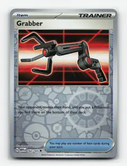 Grabber 162/165 Reverse Holo 151 Uncommon 2023 Pokemon Card LP - Image 1