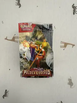 Pokemon TCG Paldea Evolved Half Booster Box - IN HAND✅ - SEALED✅ - DAMAGED BOX👍 - Image 3