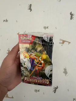 Pokemon TCG Paldea Evolved Half Booster Box - IN HAND✅ - SEALED✅ - DAMAGED BOX👍 - Image 4