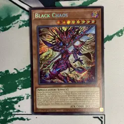Konami Yu-Gi-Oh! Black Chaos Chaos Origin CORI-EN001 Secret Rare 1st Ed Foil - Image 1