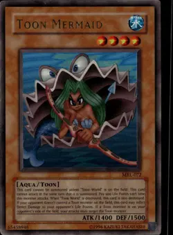 Toon Mermaid 2002 Yu-Gi-Oh! Magic Ruler Super Rare 1st Edition - Image 1