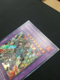 Yugioh Gladiator Beast Heraklinos Secret Rare 1st GLAS Light Play see pictures - Image 4